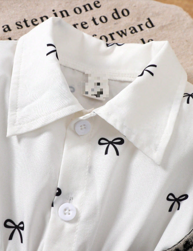 Vestido Infantil Lacinhos com Top