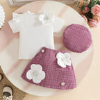 Conjunto Infantil Feminino Flores Botõeszinhos