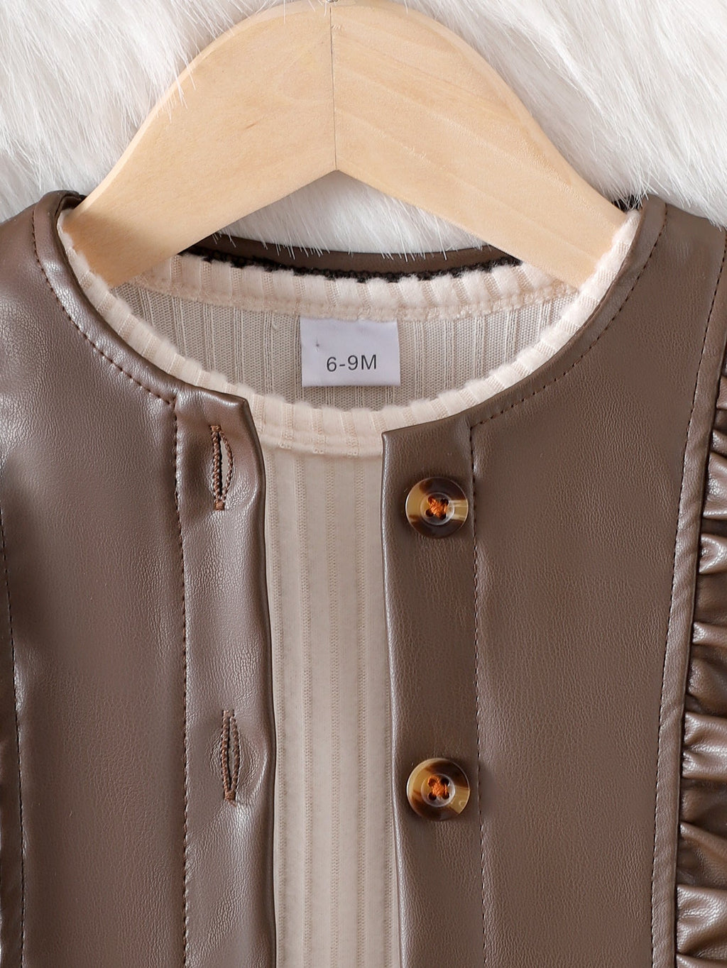 Conjunto Infantil Feminino 3 Peças Jaqueta com Sainha