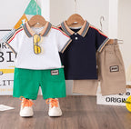 Conjunto Infantil Masculino Polo Lístras