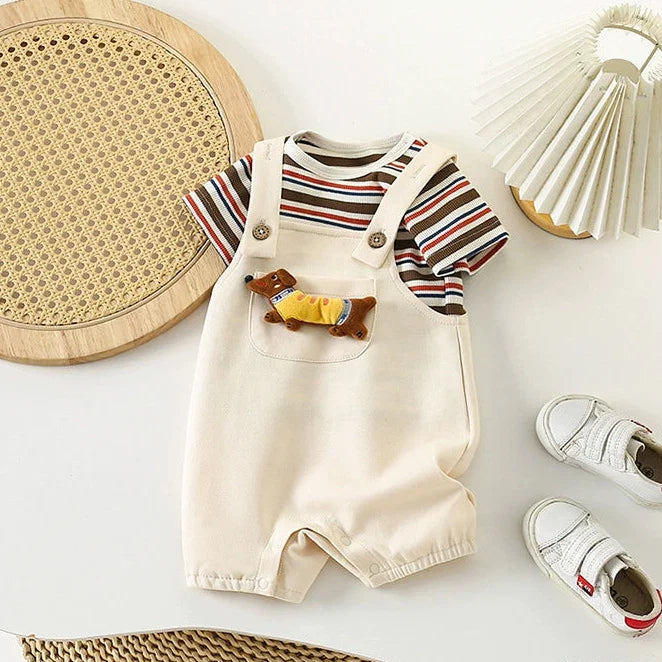 Conjunto Infantil Lístras Cachorrinho