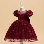 Vestido Infantil De Festa Floral