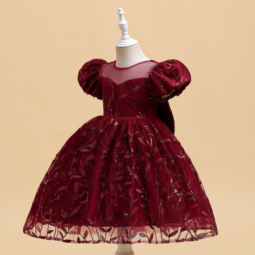 Vestido Infantil De Festa Floral