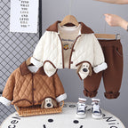 Conjunto Infantil Masculino 3 Peças Cachorrinho