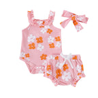 Conjunto Infantil Verão Florzinhas