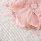 Body Infantil Feminino Flores