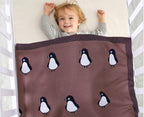 Mantinha Infantil Pinguim