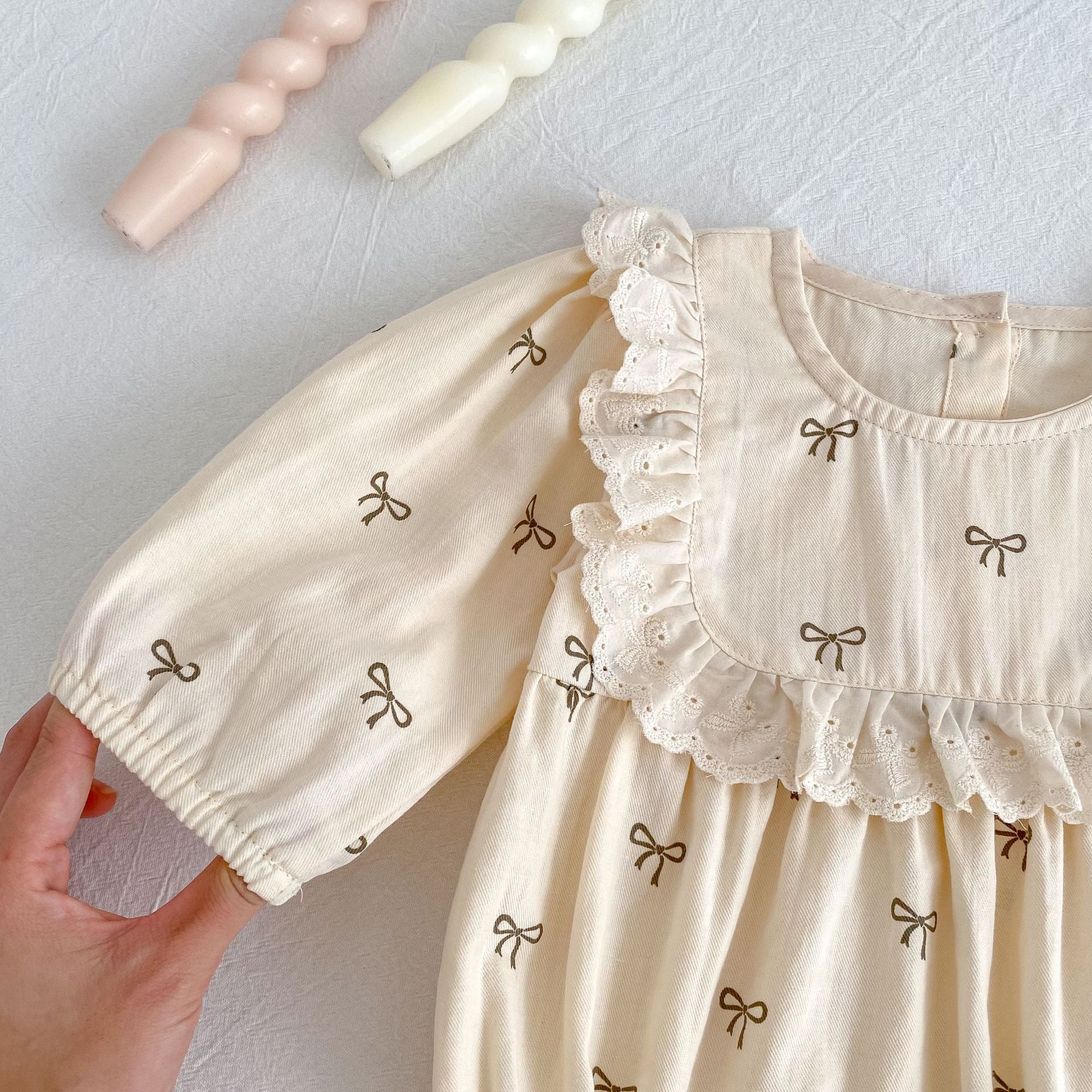 Vestido Body Infantil Lacinhos