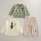 Conjunto Infantil Masculino 3 Peças Urso