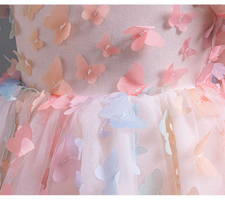 Vestido Infantil de Festa Borboletinhas