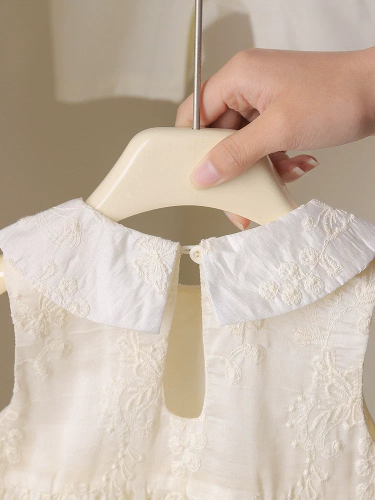 Vestido Infantil Verão Cerejinhas