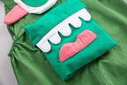 Jardineira Infantil Monstros SA