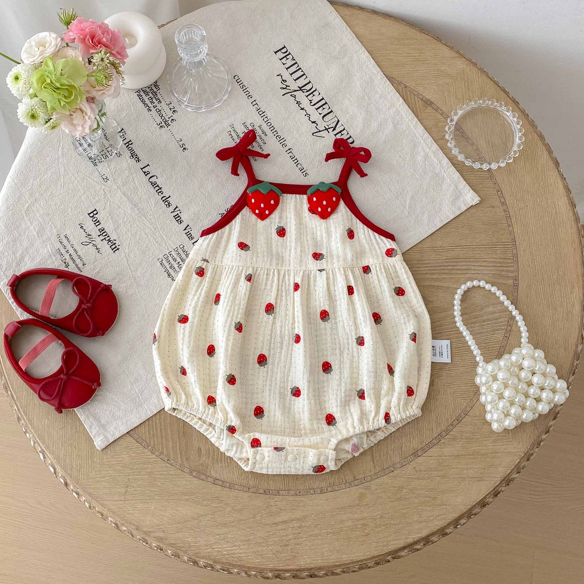 Body Infantil Feminino Moranguinhos