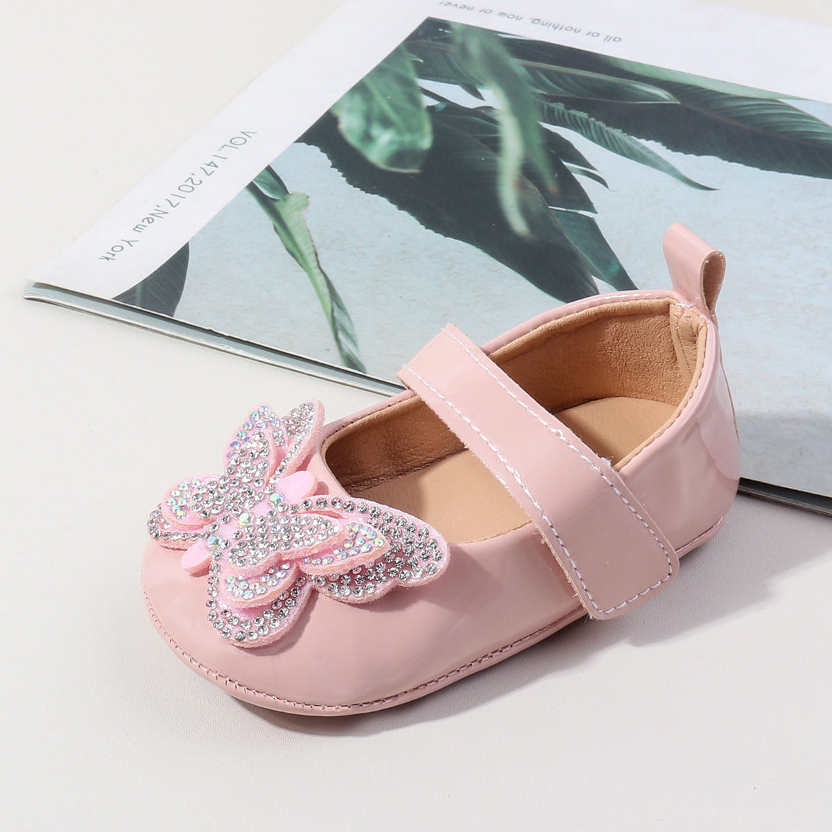 Sapato Infantil Borboletinha Brilhante