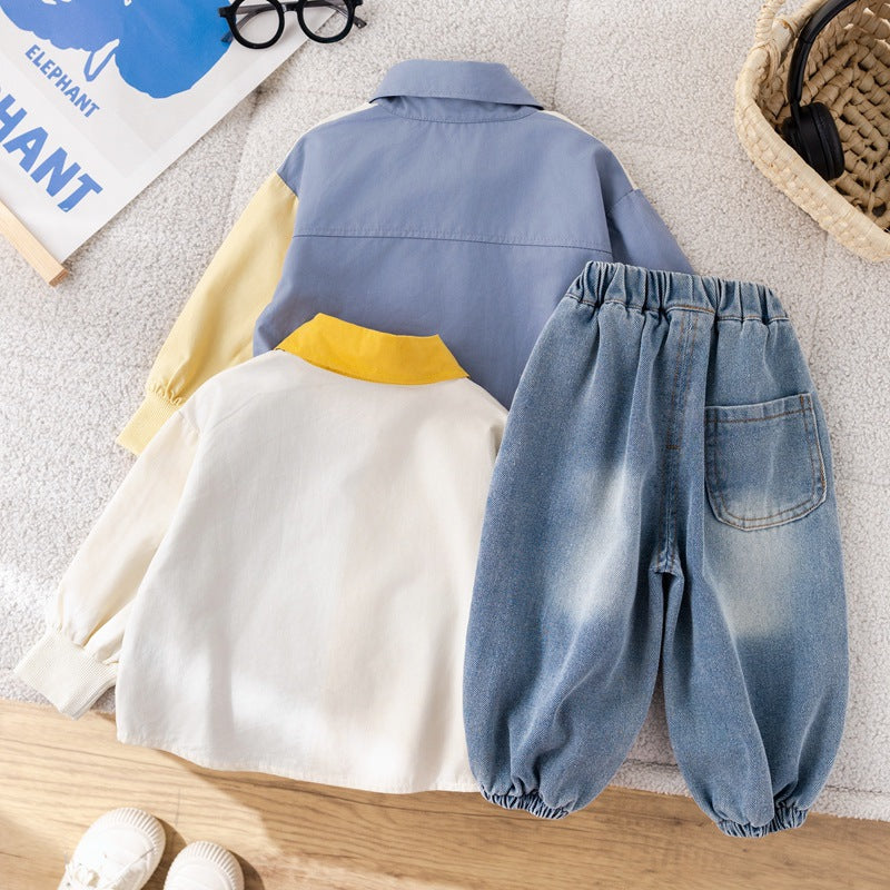 Conjunto Infantil Masculino Ursinhos e Jeans