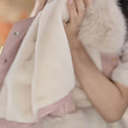 Conjunto Infantil Rosa Plush Inverno