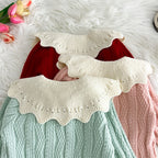 Conjunto Infantil Feminino Tricô Coelhinho