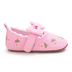 Sapato Infantil Florzinhas e Lacinho
