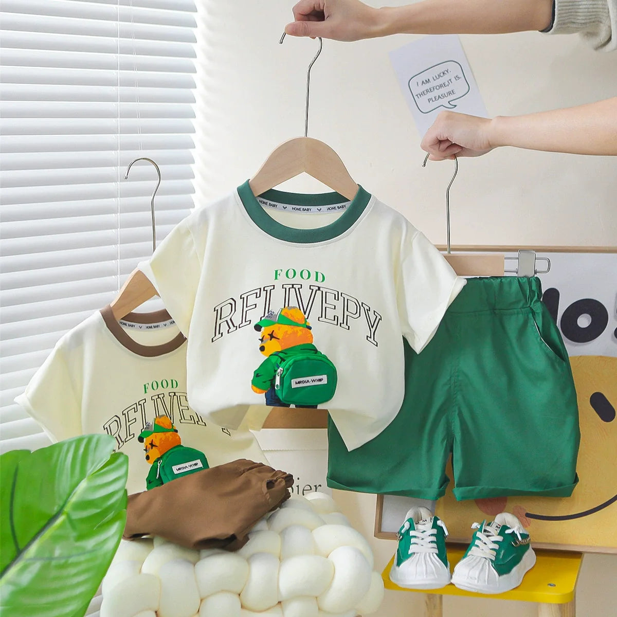 Conjunto Infantil Ursinho de Mochila