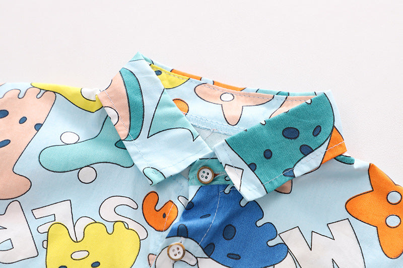 Conjunto Infantil Masculino Dinossauros