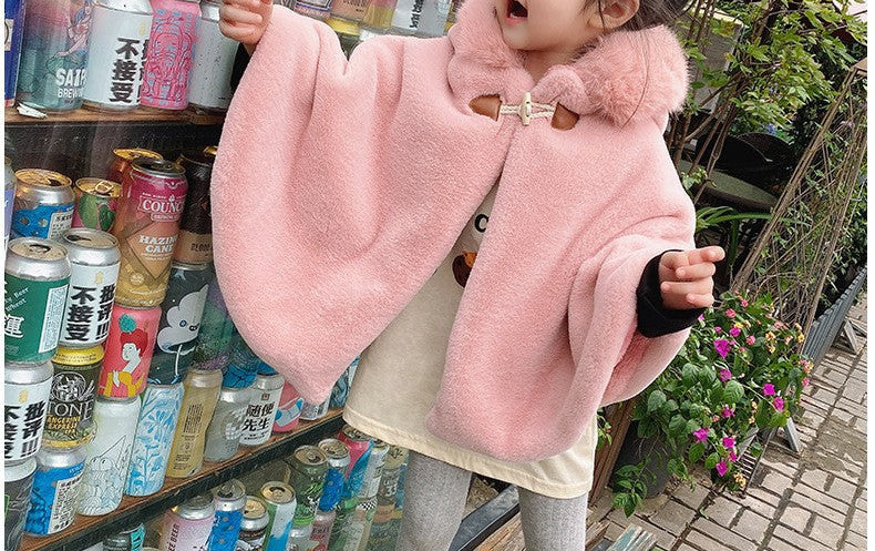 Poncho Infantil com Capuz