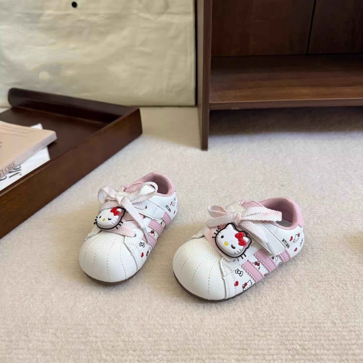 Tênis Infantil Cadarçinho Gatinho