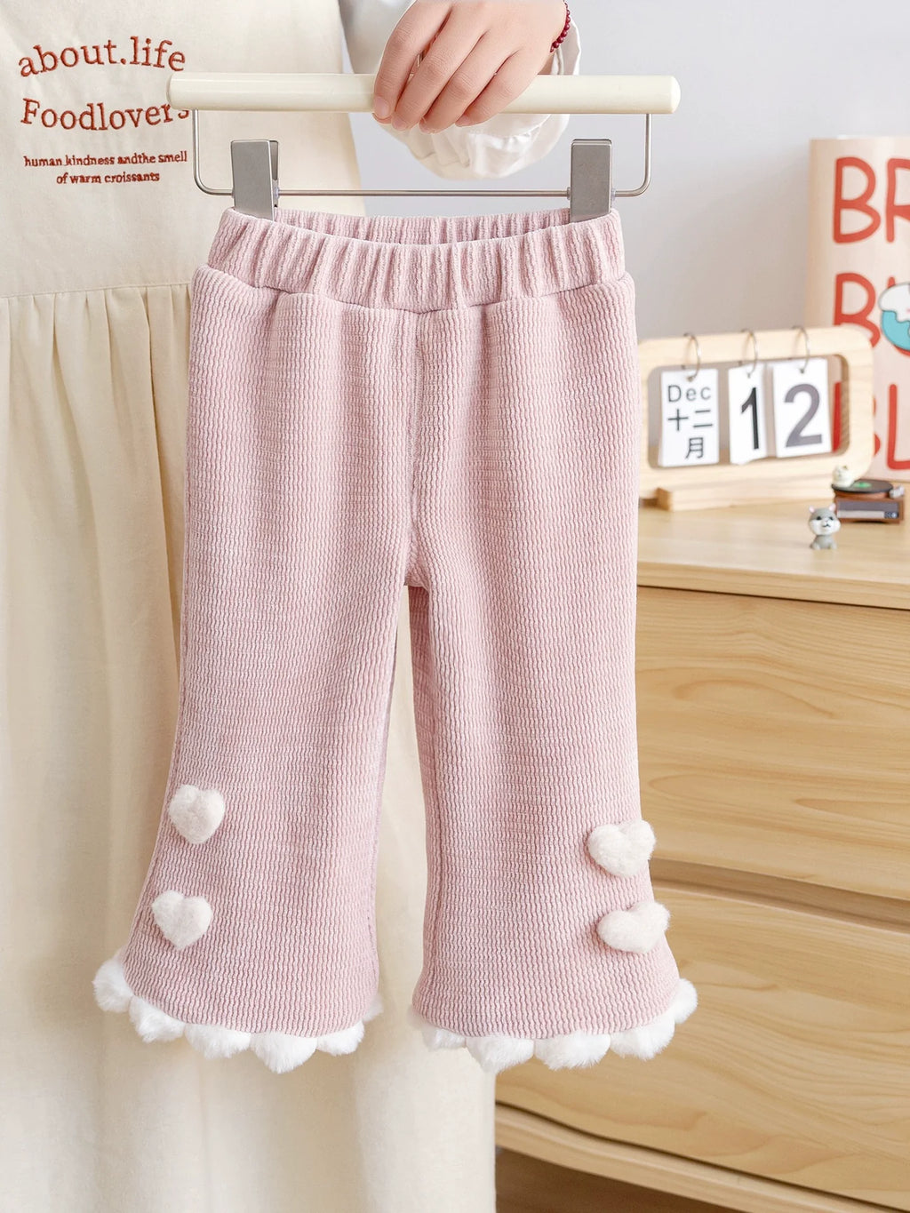 Calça Infantil Inverno Coraçãozinho