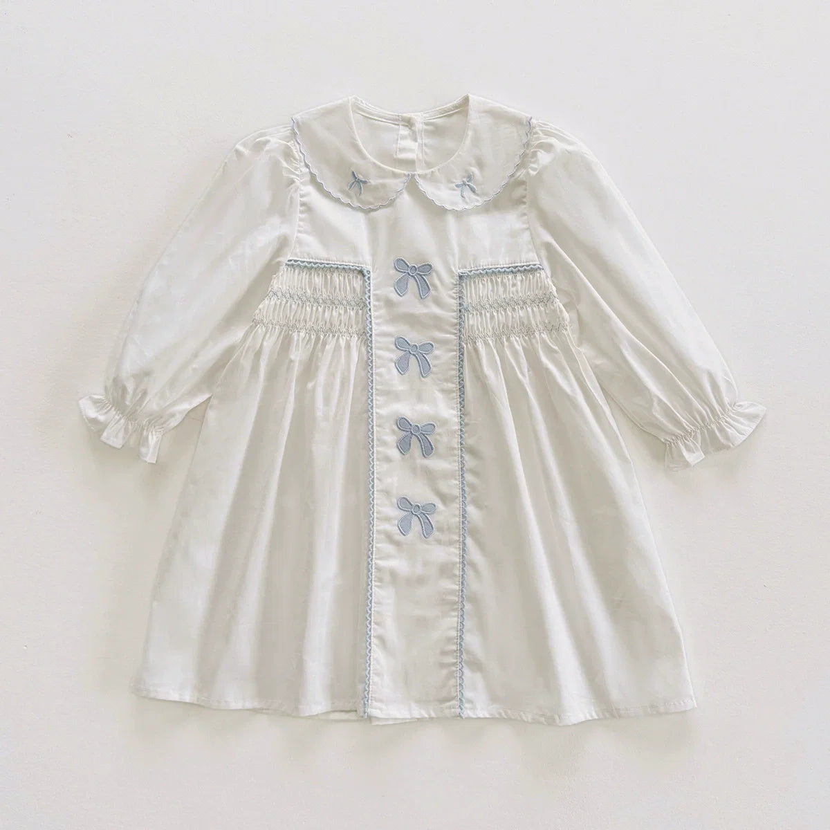 Vestido Infantil Lacinhos Golinha