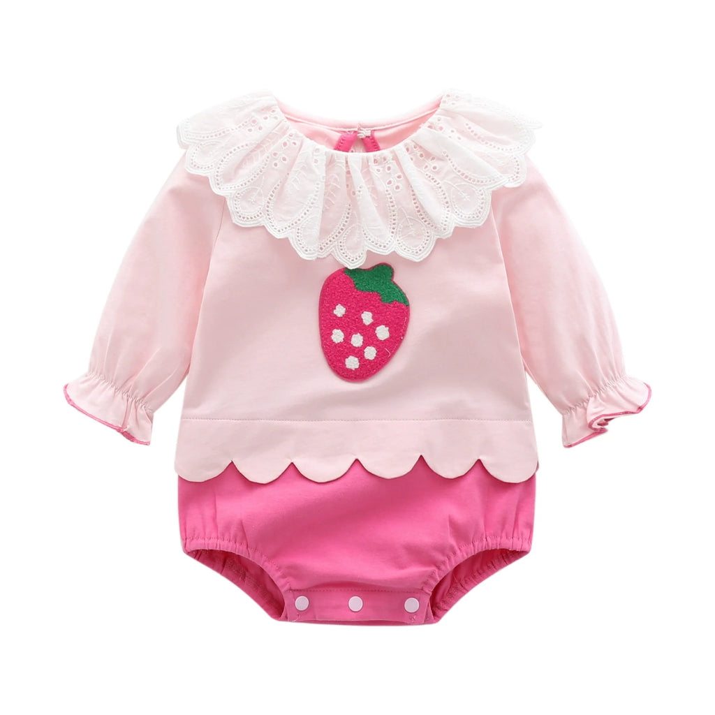 Body Infantil Moranguinhos