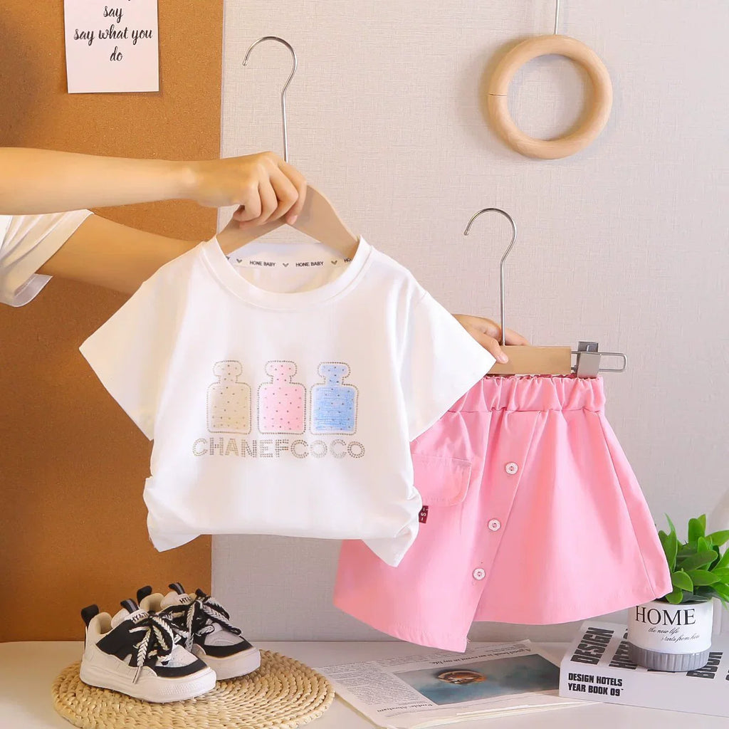 Conjunto Infantil Feminino Boutique Sainha
