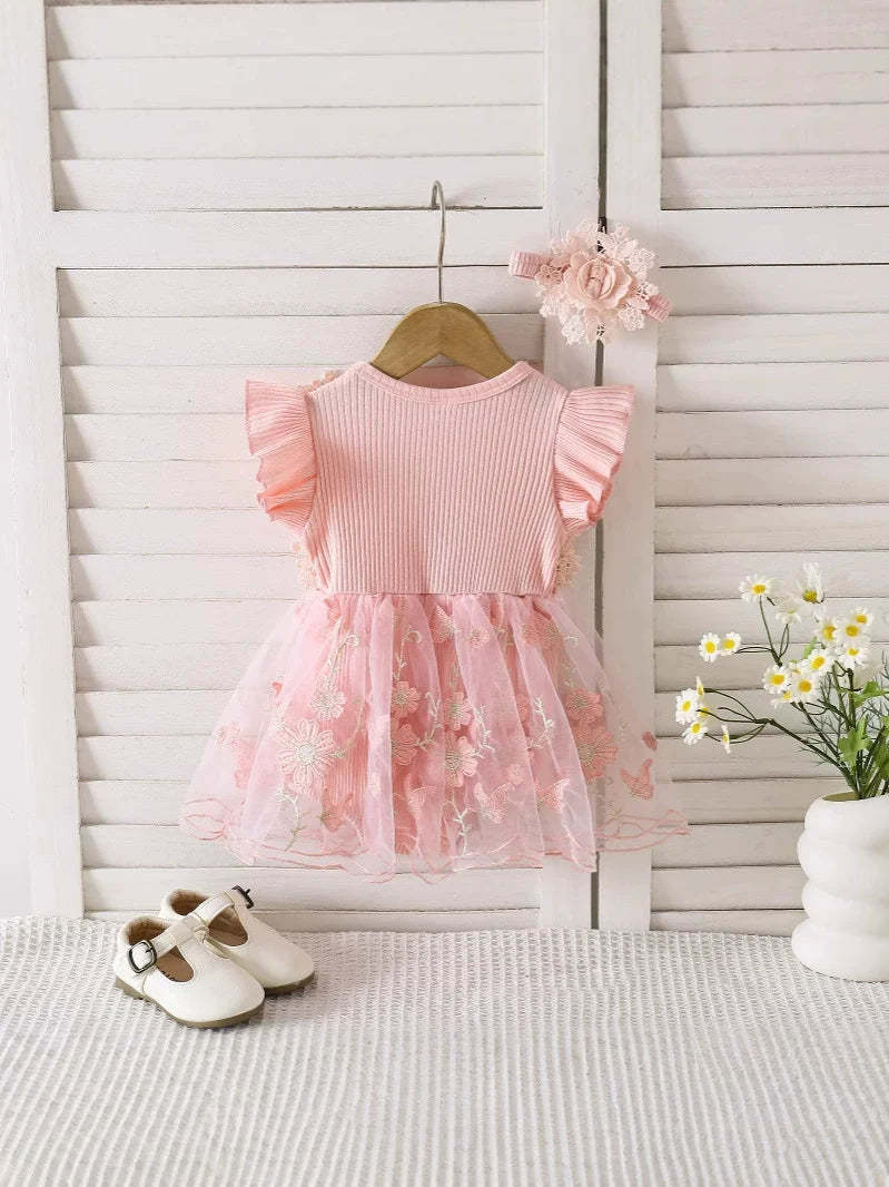 Body Infantil Feminino Flores