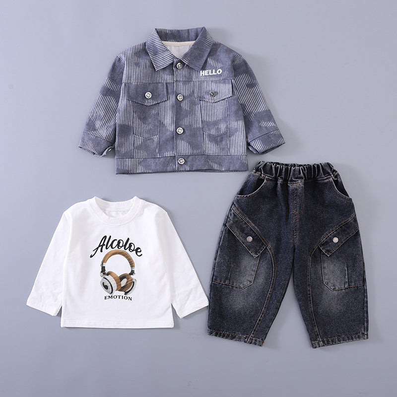 Conjunto Infantil Masculino Esiloso 3 Peças