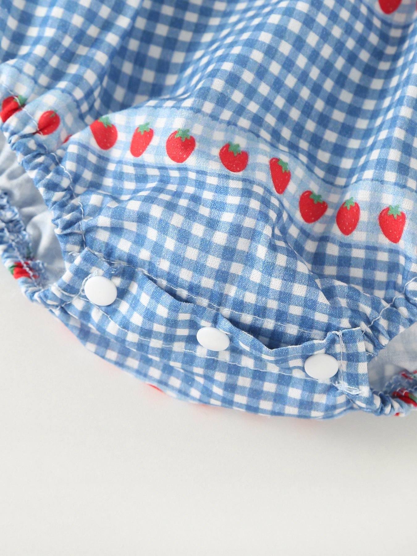 Body Infantil Feminino Azul Moranguinhos