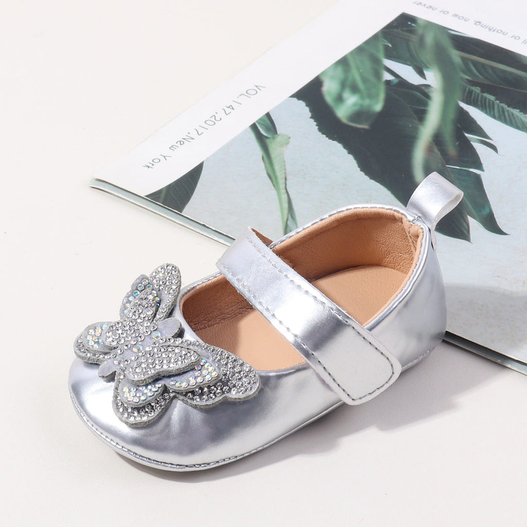 Sapato Infantil Borboletinha Brilhante