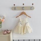 Vestido Infantil Alça Florzinhas