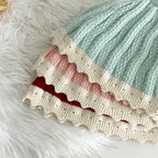 Conjunto Infantil Feminino Tricô Coelhinho