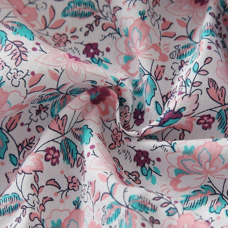 Body Infantil Feminino Floral