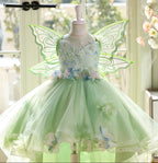 Vestido de Festa Verde Asas