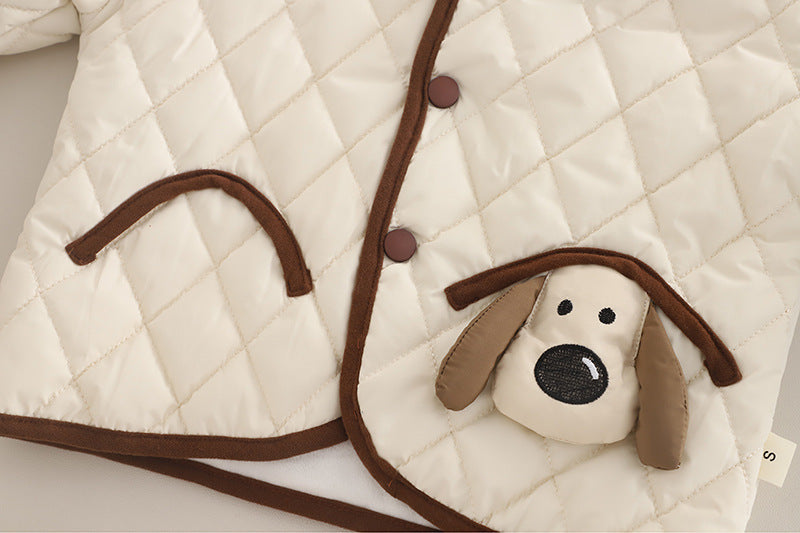 Conjunto Infantil Masculino 3 Peças Cachorrinho
