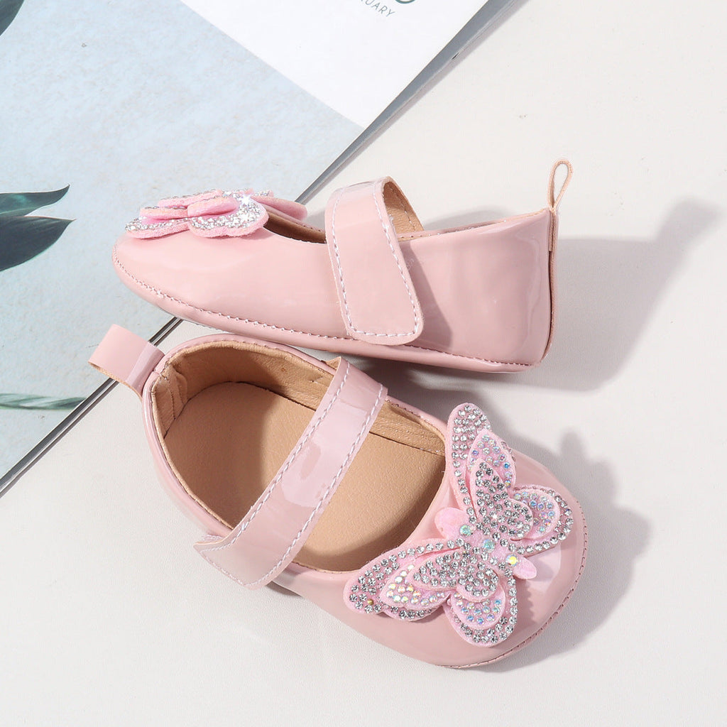 Sapato Infantil Borboletinha Brilhante