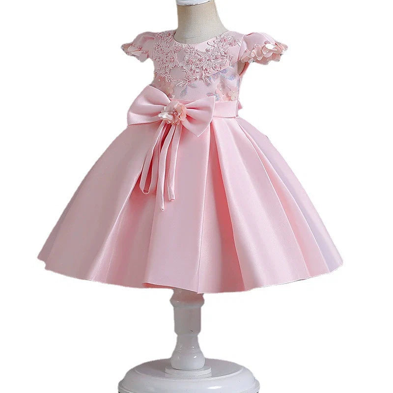 Vestido De Festa Pedrarias e Lacinho