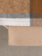 Conjunto Infantil Inverno Caqui e Xadrez