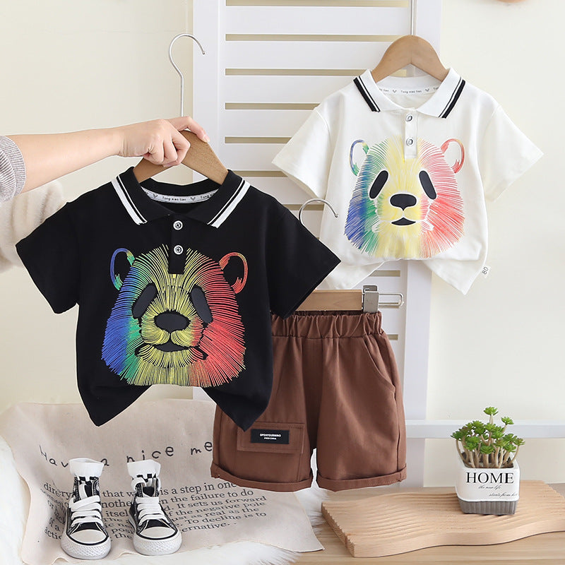 Conjunto Infantil Mascilino Pandinha