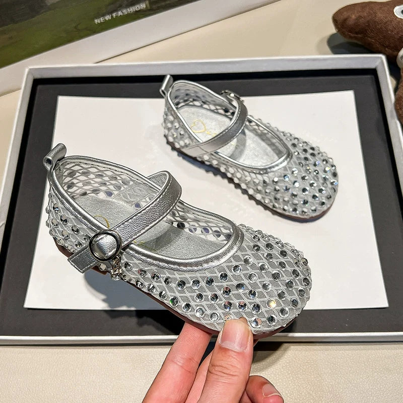 Sapato Infantil Feminino Strass