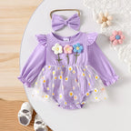 Body Infantil Feminino Florzinhas