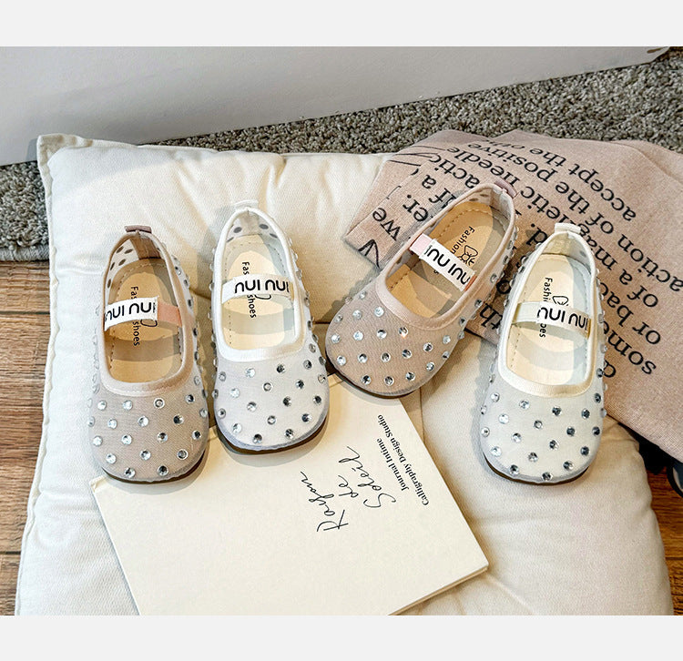 Sapato Infantil Feminino com Strass