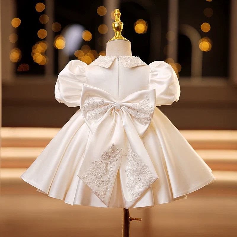 Vestido Infantil de Festa Bufante e Golinha