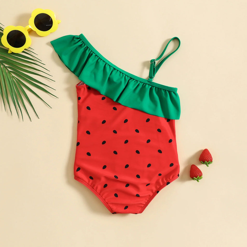 Body Infantil Verão Melancia
