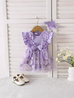 Body Infantil Feminino Flores