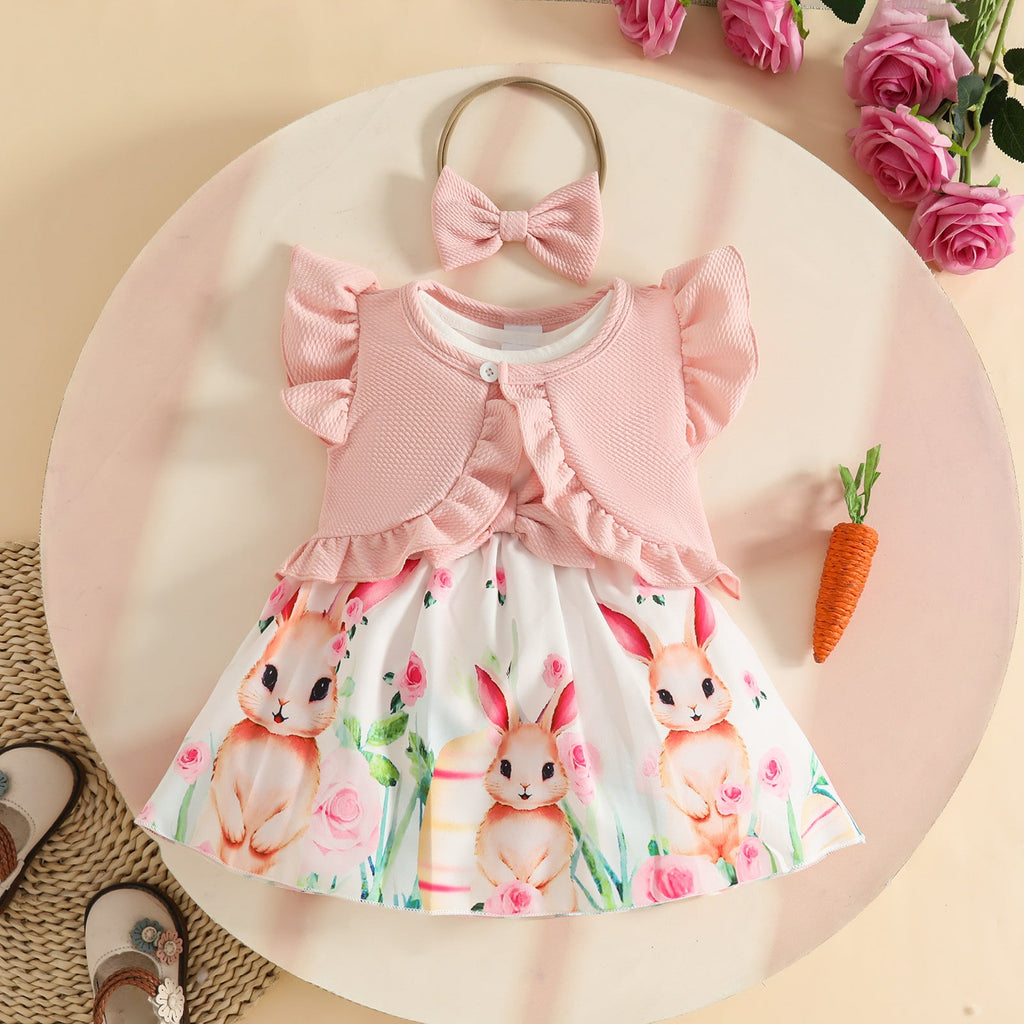 Conjunto Infantil Coelhinhos Lacinhos